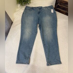 Style & Co mid rise curvy skinny jeans 20W